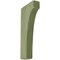 Ekena Millwork 1 3/4"W x 6"D x 12"H Clarksville Wood Vintage Decor Bracket, Restoration Green BKTWD02X06X12CVGR - alternate 1